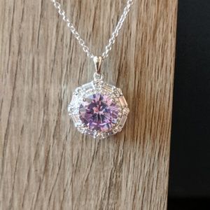 Lavender CZ (Bella Luce by JTV) necklace